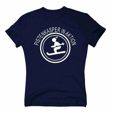 T-Shirt Pistenkasper in Aktion