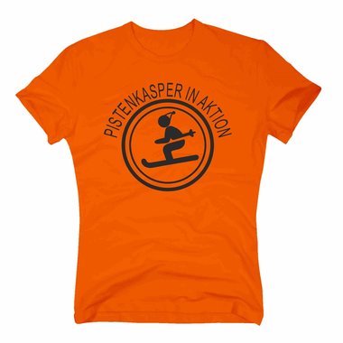 T-Shirt Pistenkasper in Aktion