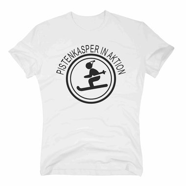 T-Shirt Pistenkasper in Aktion