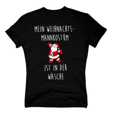 T-Shirt Mein Weihnachtsmannkostm ist in der Wsche