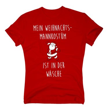 T-Shirt Mein Weihnachtsmannkostm ist in der Wsche