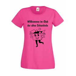 Damen T-Shirt Geburtstag Willkommen im Club der alten...