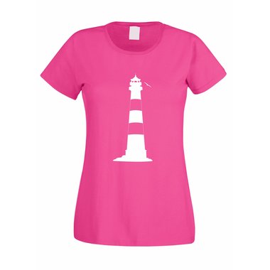 Damen T-Shirt Leuchtturm