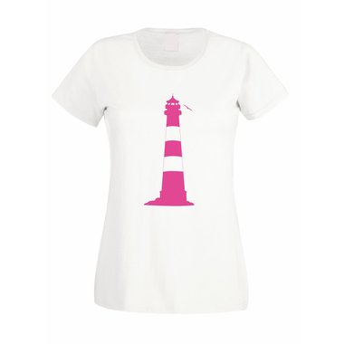 Damen T-Shirt Leuchtturm