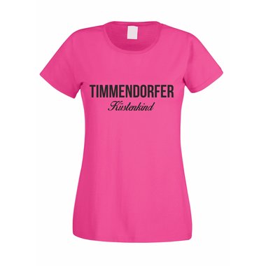 Damen T-Shirt Timmendorfer Küstenkind