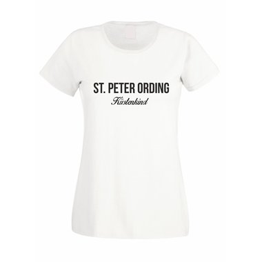 Damen T-Shirt St. Peter-Ording Kstenkind