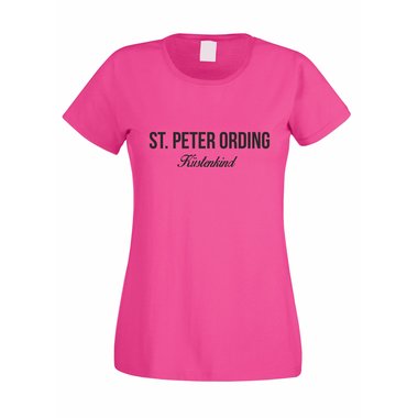 Damen T-Shirt St. Peter-Ording Kstenkind