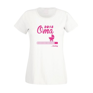 Damen T-Shirt - Oma 2018 ...loading