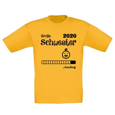 Kinder T-Shirt - Groe Schwester 2020 loading