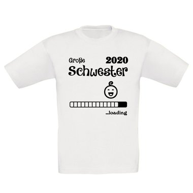 Kinder T-Shirt - Groe Schwester 2020 loading