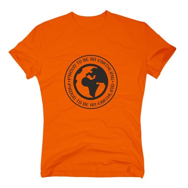 Herren T-Shirt - Proud to be an Earthling