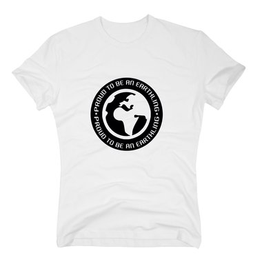 Herren T-Shirt - Proud to be an Earthling