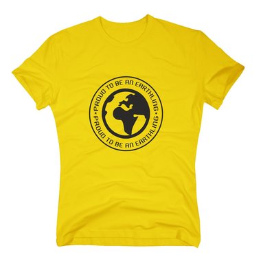 Herren T-Shirt - Proud to be an Earthling