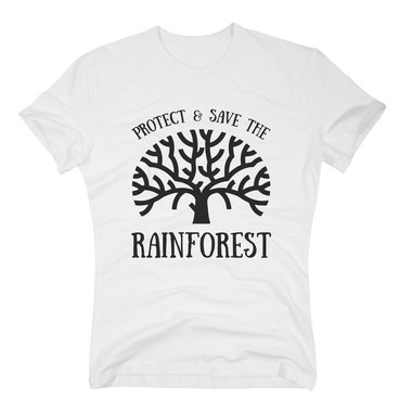 Herren T-Shirt - Protect & Save the Rainforest