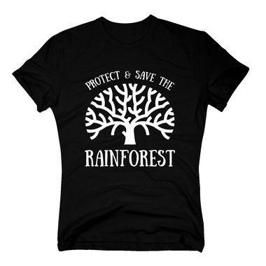 Herren T-Shirt - Protect & Save the Rainforest