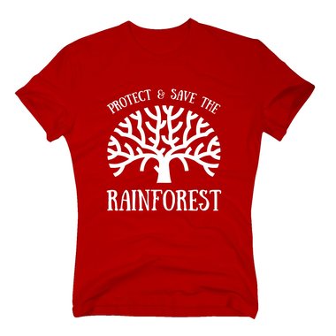 Herren T-Shirt - Protect & Save the Rainforest