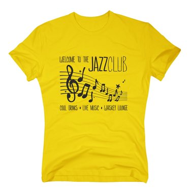 Herren T-Shirt - Welcome to the Jazzclub!