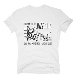 Herren T-Shirt - Welcome to the Jazzclub!