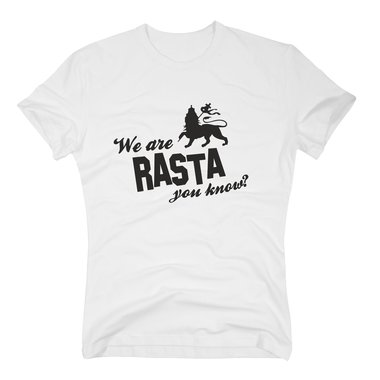 Herren T-Shirt - We Are Rasta you know?
