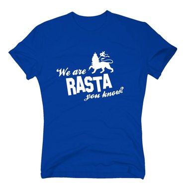 Herren T-Shirt - We Are Rasta you know?