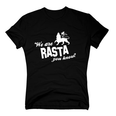 Herren T-Shirt - We Are Rasta you know?
