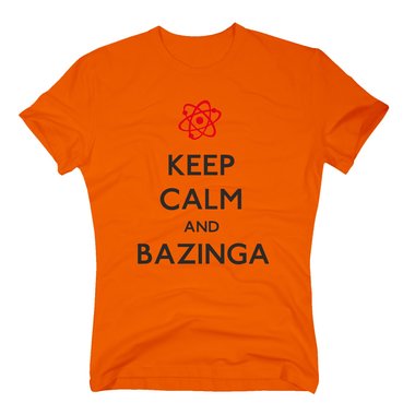 Herren T-Shirt - Keep Calm And Bazinga