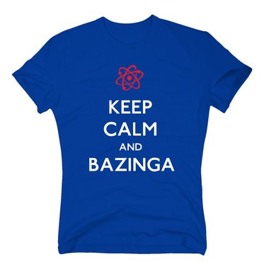 Herren T-Shirt - Keep Calm And Bazinga