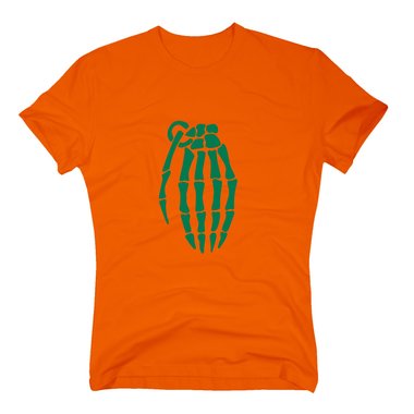 Herren T-Shirt Breaking Bad Skelett Granate - Skeleton Grenade