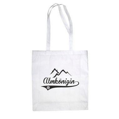 Baumwolltasche Jutebeutel Almknigin ski