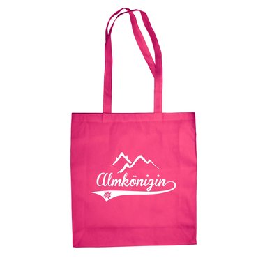 Baumwolltasche Jutebeutel Almknigin ski