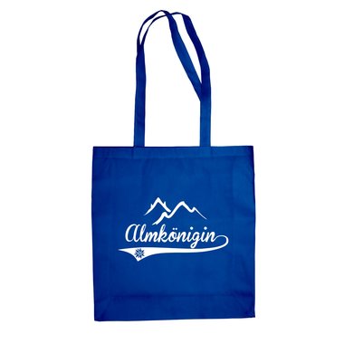 Baumwolltasche Jutebeutel Almknigin ski