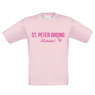 Kinder T-Shirt - St. Peter Ording Küstenkind