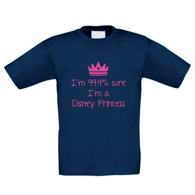 Kinder T-Shirt - 99% Fantasy Princess