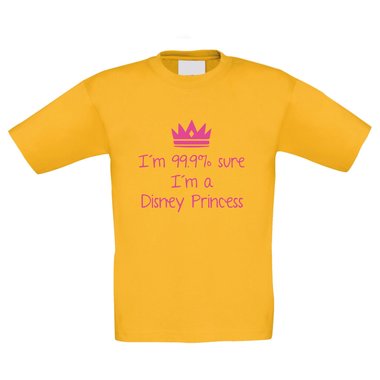 Kinder T-Shirt - 99% Fantasy Princess