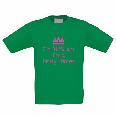 Kinder T-Shirt - 99% Fantasy Princess