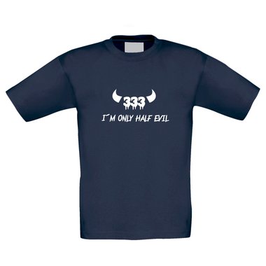 Kinder T-Shirt - Only Half Evil 333