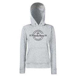 Damen Hoodie - Schaffe schaffe Husle baue 2018