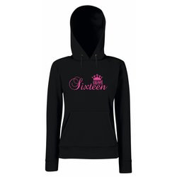 Damen Hoodie - Sweet Sixteen