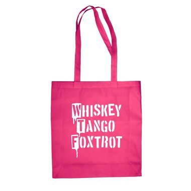 Baumwolltasche Jutebeutel - Whiskey Tango Foxtrot