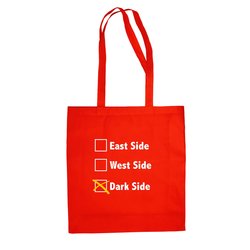 Baumwolltasche Jutebeutel - East Side - West Side - Dark...