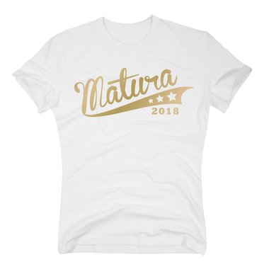 Herren T-Shirt - Matura 2018 mit Sternen