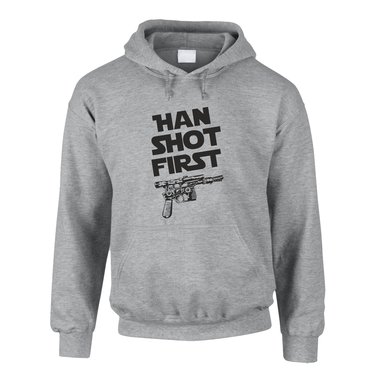 Herren Hoodie - Han Shot First