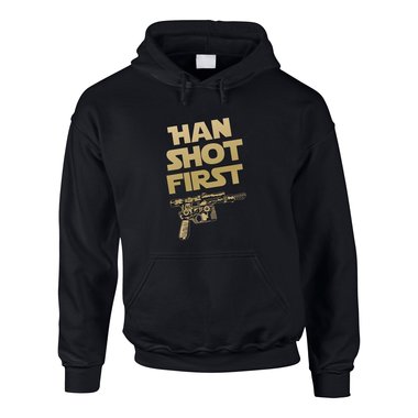 Herren Hoodie - Han Shot First