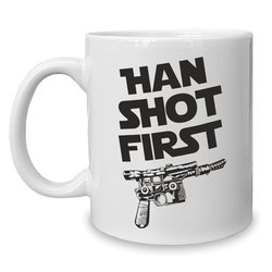 Kaffeebecher - Tasse - Han Shot First