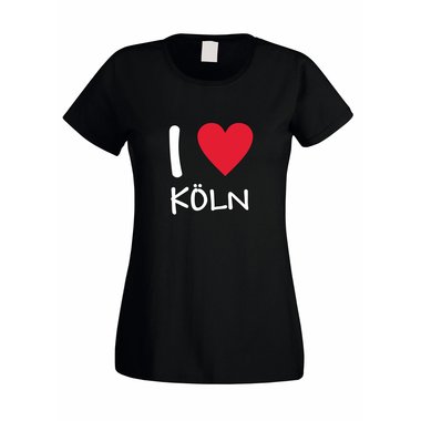 Damen T-Shirt - I Love Kln