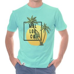 Herren T-Shirt - Mallorca Palmen und Sonne
