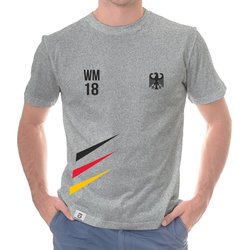 Herren T-Shirt - Deutschland Pfeile mit Wunschnummer