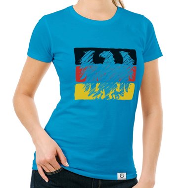 Damen T-Shirt - WM Bundesadler Deutschland