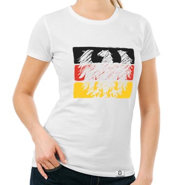 Damen T-Shirt - WM Bundesadler Deutschland