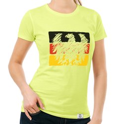Damen T-Shirt - WM Bundesadler Deutschland